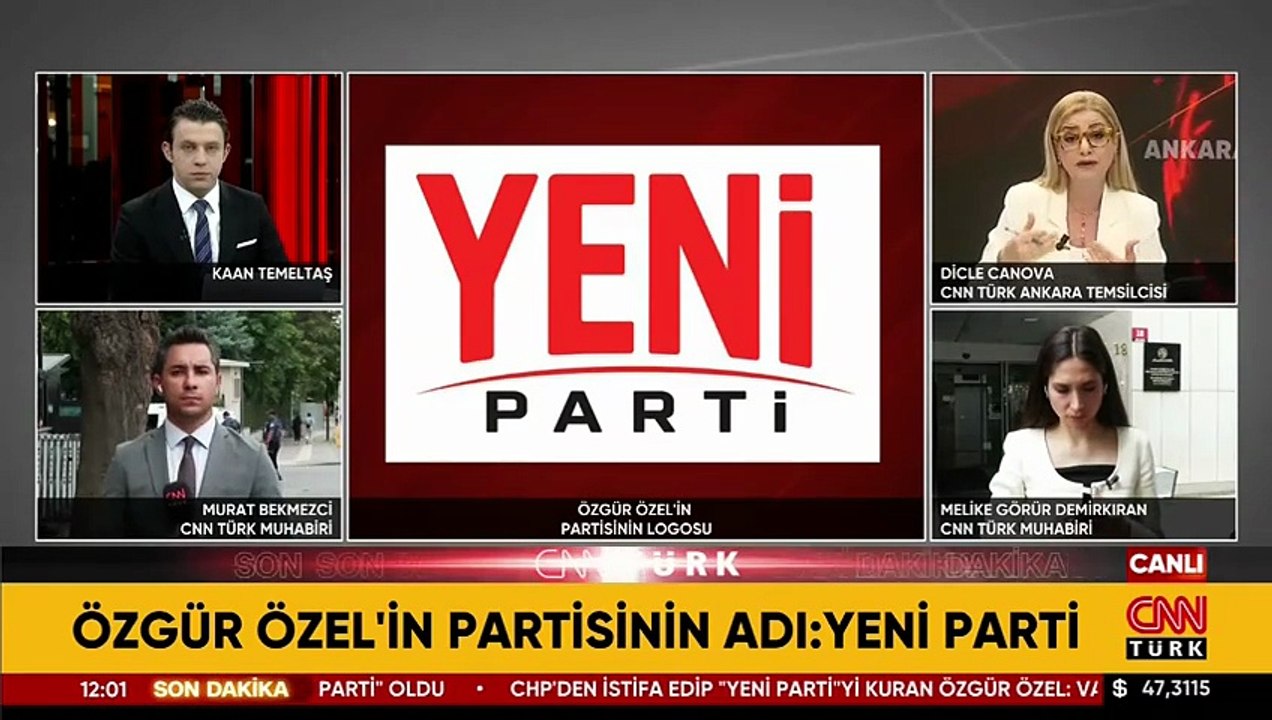 Yeni Parti kuruldu! CHP Genel Merkezi'nden ilk tepki... Dicle Canova anlattı
