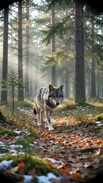 Gray Wolf : The intelligent pack leader of the wild forests