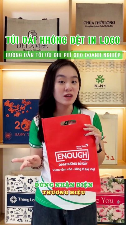 IN TÚI VẢI KHÔNG KHÔNG DỆT - HƯỚNG DẪN TĂNG NHẬN DIỆN THƯƠNG VÀ TỐI ƯU CHI PHÍ