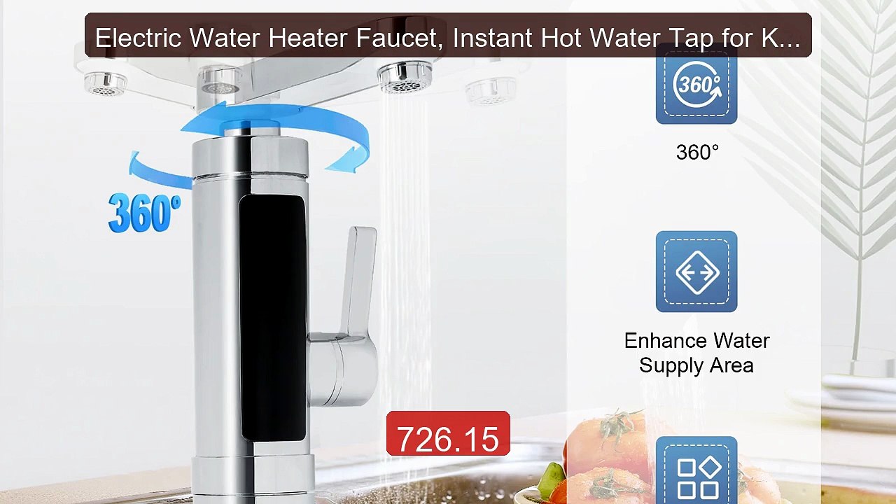 Electric Water Heater Faucet, Instant Hot Water Tap for Kitchen Ba... -- Best Deal 2026 | Shop Now!