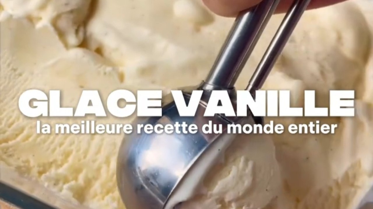 Glace à la vanille ultra crémeuse et bien vanillée 🍨 | Ma recette onctueuse comme en Italie
