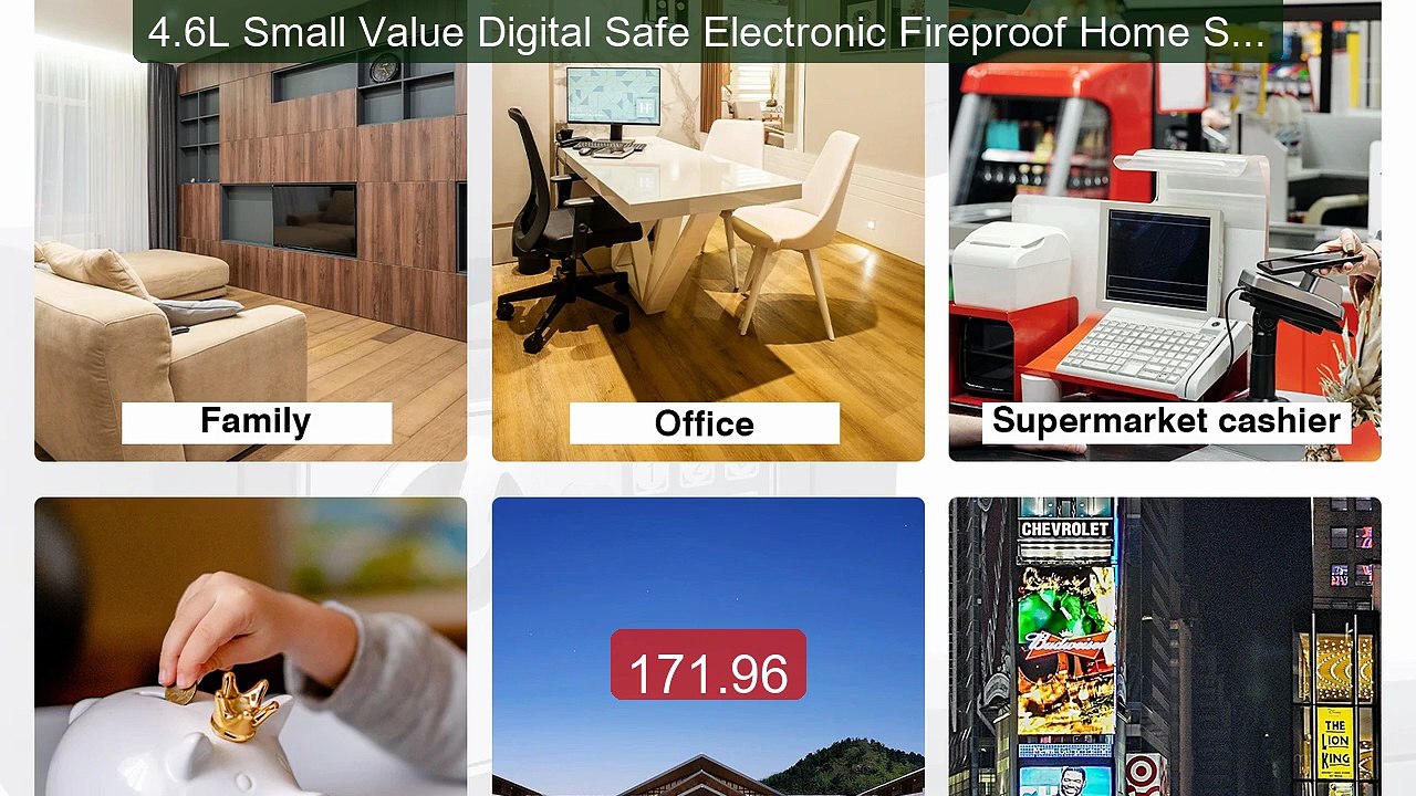 4.6L Small Value Digital Safe Electronic Fireproof Home Safe B... -- Best Buy 2026 | Great Quality!