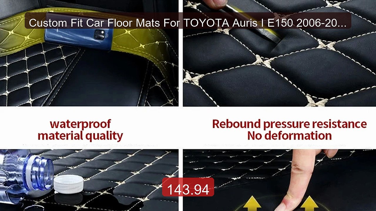 Custom Fit Car Floor Mats For TOYOTA Auris I E150 2006-2012... -- Top Pick 2026 | Unbeatable Price!