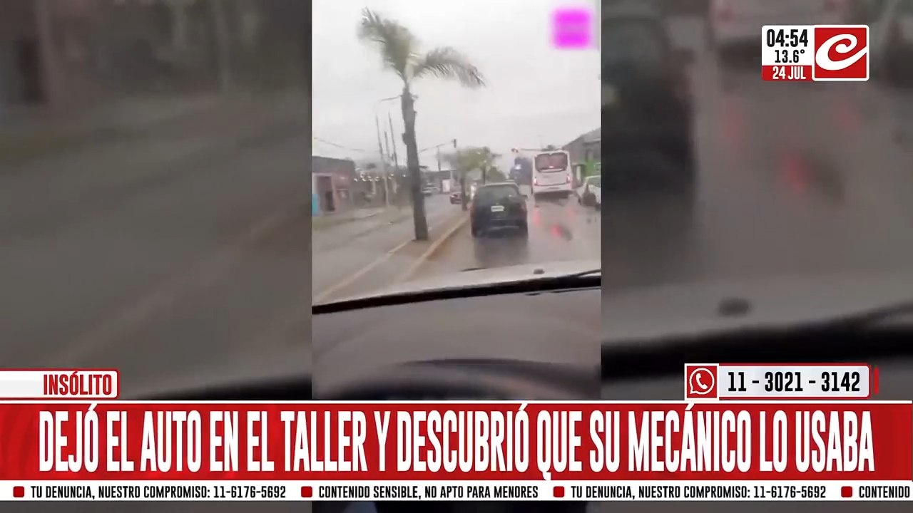 Dejó su auto en el taller... ¡y descubrió que se lo usaban como Uber!
