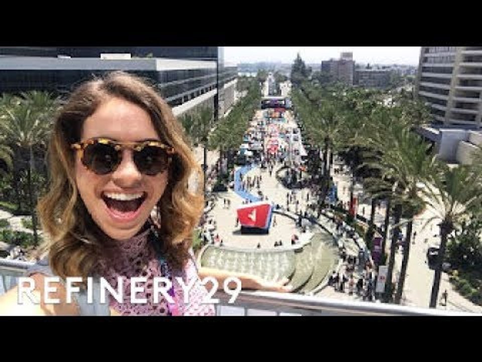 Lucie Fink LIVE At VidCon Q&A | Lucie Fink YouTube Live | Refinery29