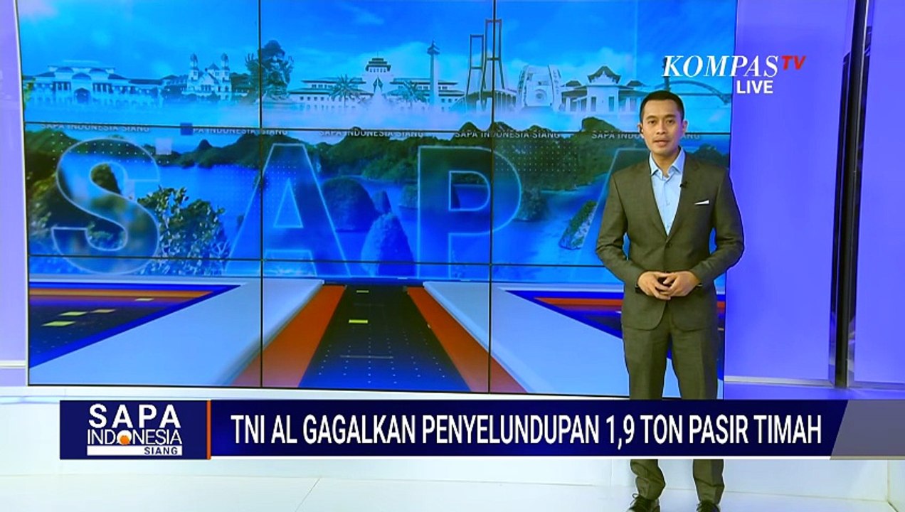 TNI AL Gagalkan Penyelundupan 1,9 Ton Pasir Timah Senilai Rp1,5 Miliar, 5 Pelaku Ditangkap