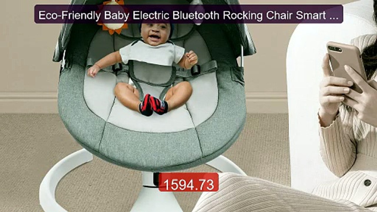 Eco-Friendly Baby Electric Bluetooth Rocking Chair Smart Slee... -- Amazing Value 2026 | Must Have!
