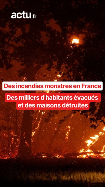 Incendies en France