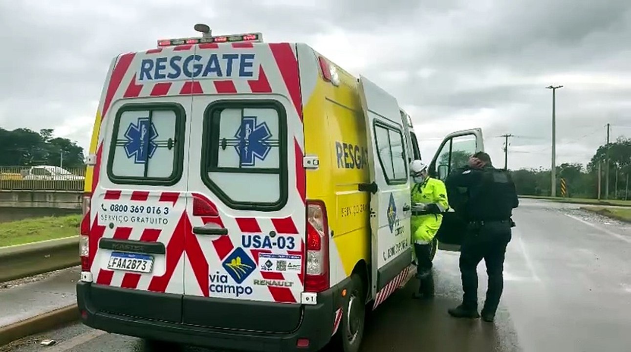 Homem é resgatado de viaduto após ser encontrado desorientado em Toledo