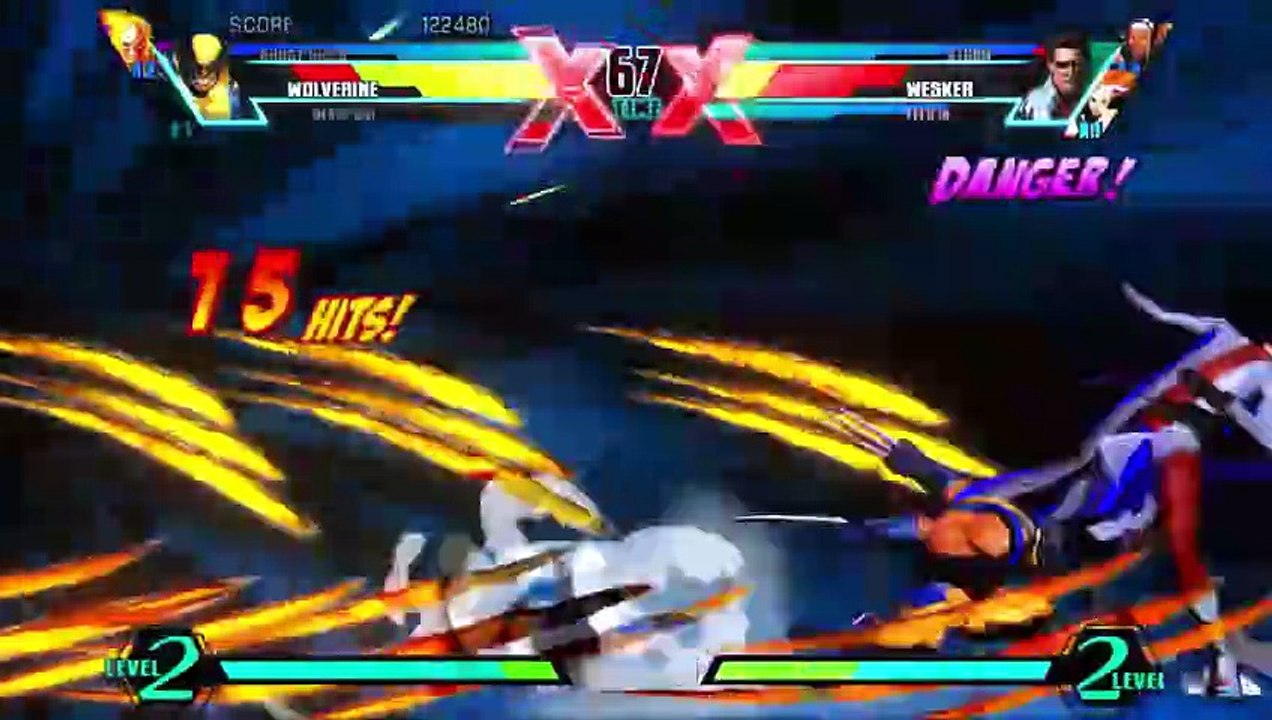 Ultimate Marvel vs. Capcom 3 _ DeadPool e Wolverine _ Experimentando Jogos