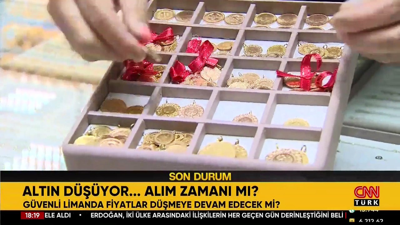 Altın düşüyor... Alım zamanı mı? İslam Memiş diyor ki