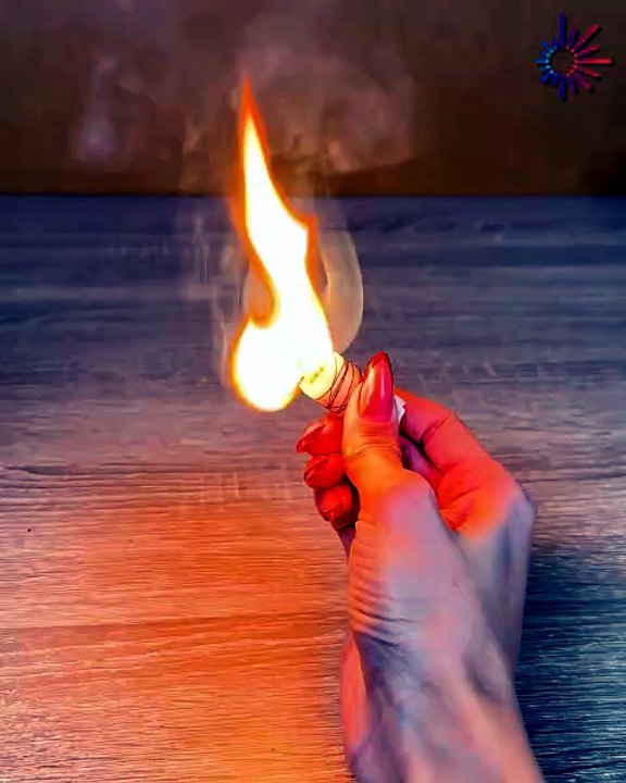 Survival candle trick revealed 🕯️