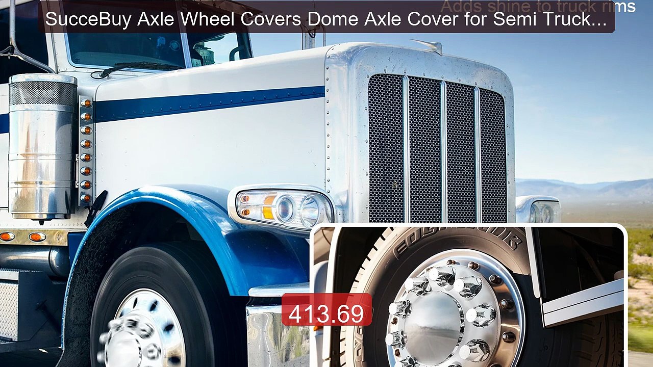 SucceBuy Axle Wheel Covers Dome Axle Cover for Semi Truck ABS... -- Amazing Value 2026 | Must Have!