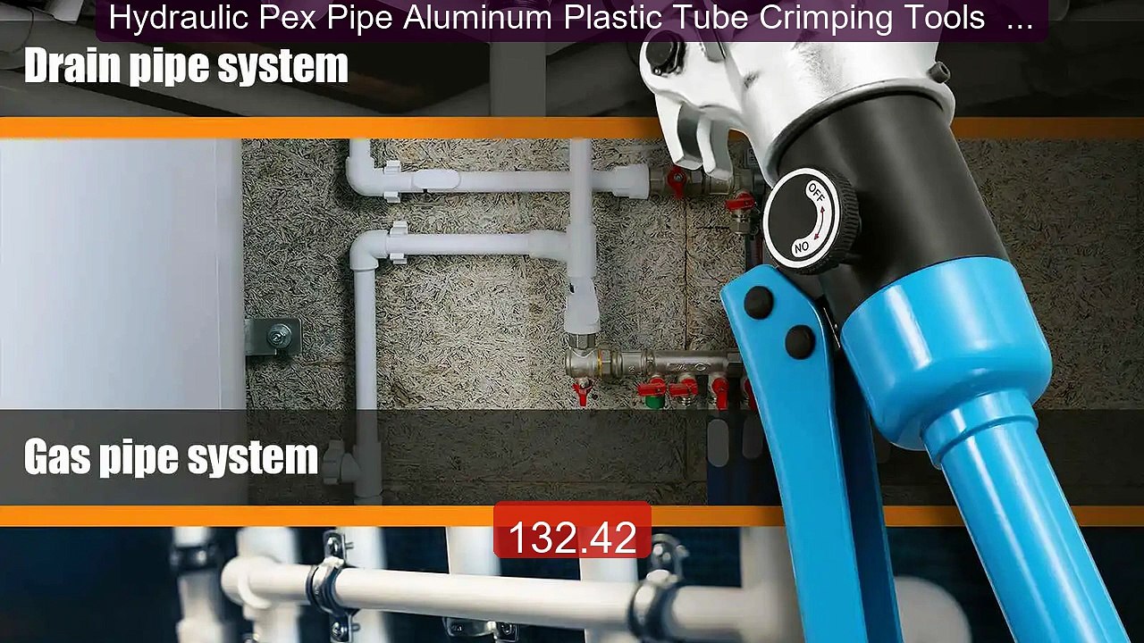 Hydraulic Pex Pipe Aluminum Plastic Tube Crimping Tools  hydra... -- Best Buy 2026 | Great Quality!