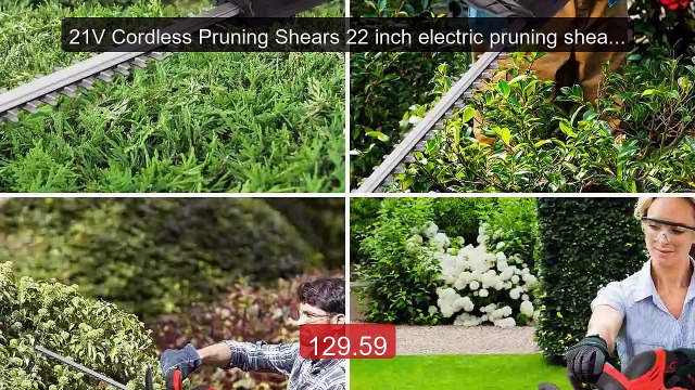 21V Cordless Pruning Shears 22 inch electric pruning shears id... Best Buy 2026 | Great Quality!