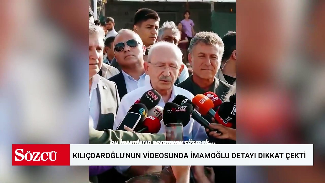 Kılıçdaroğlu'nun videosunda İmamoğlu detayı dikkat çekti