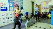 Kick boxing traning & fight