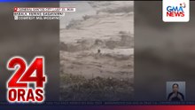 Lalaki, nilangoy ang rumaragasang ilog; ragasa ng tubig, sumira sa mga bahay, taniman | 24 Oras