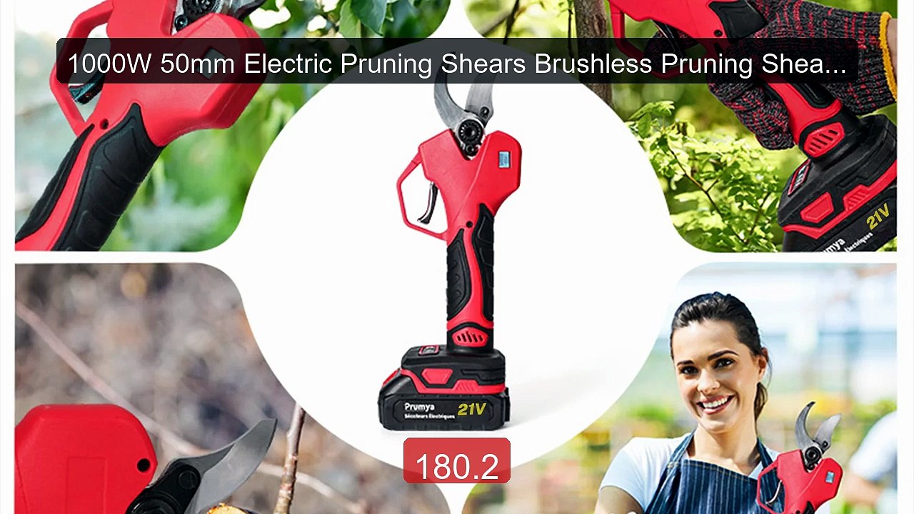 1000W 50mm Electric Pruning Shears Brushless Pruning Shears Garden ... -- Top Rated 2026 | Buy Now!