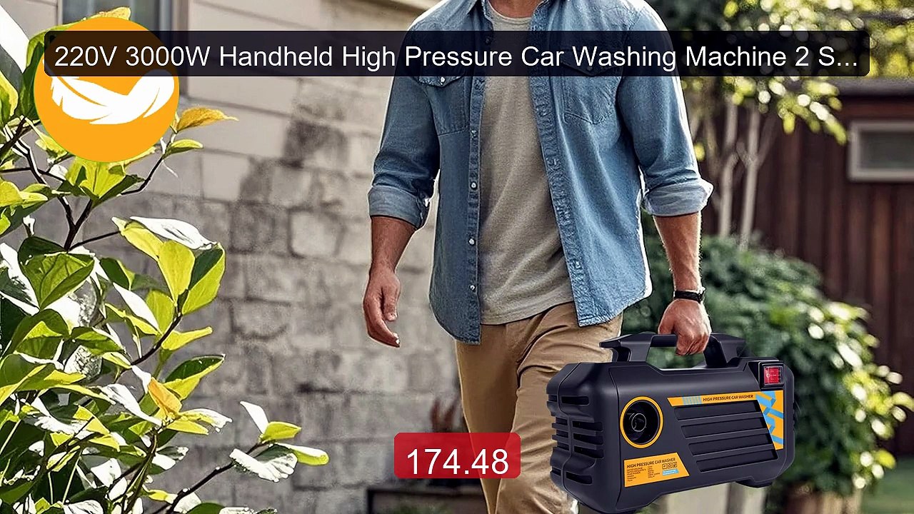220V 3000W Handheld High Pressure Car Washing Machine 2 Sucti... -- Amazing Value 2026 | Must Have!