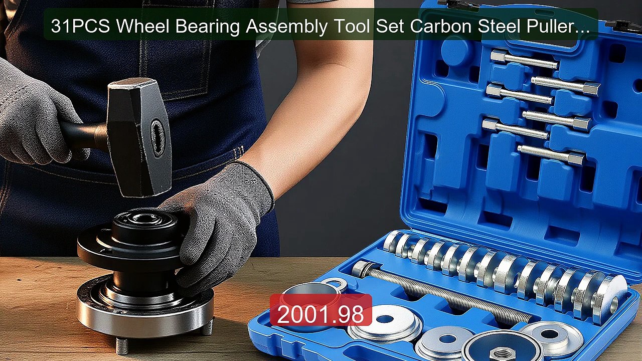 31PCS Wheel Bearing Assembly Tool Set Carbon Steel Puller & In... -- Hot Deal 2026 | Limited Offer!
