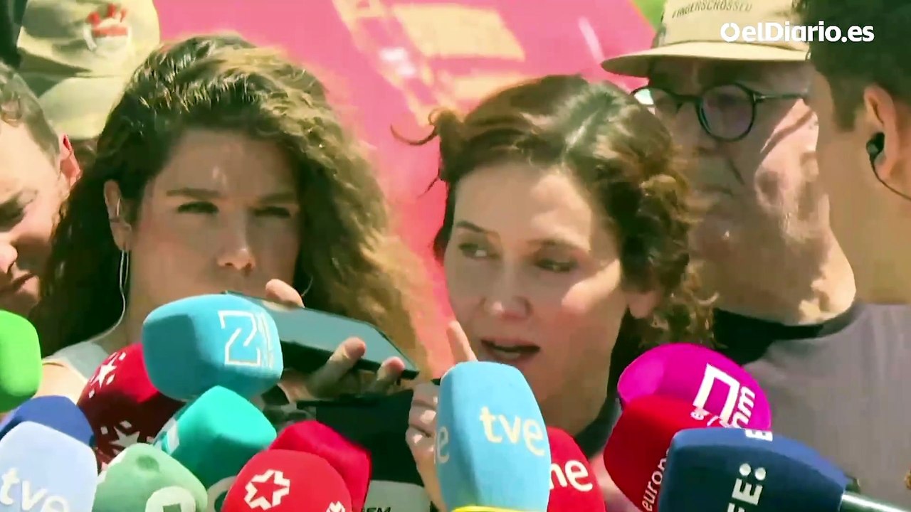 Ayuso, ante las críticas a su gestión de los fuegos- "El primer mamarracho que se ponga por medio a calentar el ambiente, ahí su conciencia"