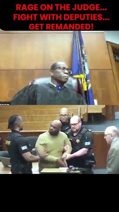 Rage on the Judge..Fight with Deputies..Get Remanded AND a HELL of TWIST at the END!  UNBELIEVABLE!