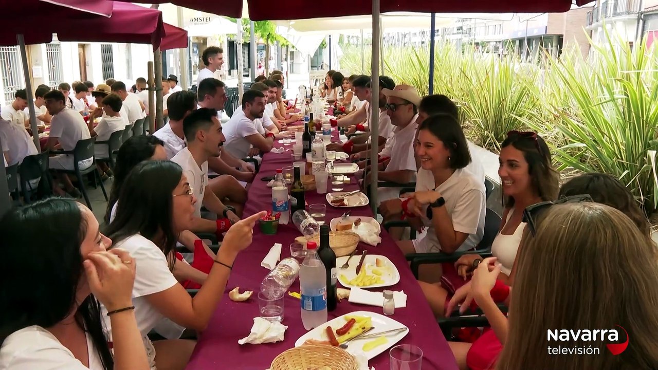 Con el almuerzo se inician mejor las fiestas