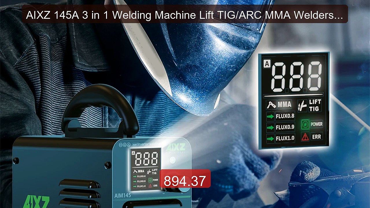 AIXZ 145A 3 in 1 Welding Machine Lift TIG/ARC MMA Welders MINI IGBT... -- Top Rated 2026 | Buy Now!