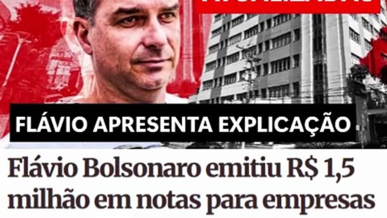 FLÁVIO EXPLICA NOTAS DE R$ 500 MIL EM CASO LIGADO AO MASTER 😳
