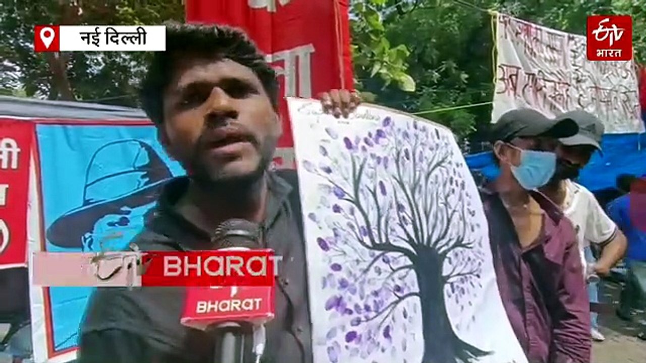 CJP Protest: प्रदर्शनकारियों ने विरोध जताने का निकाला अनोखा तरीका, शुरू हुआ 'अंगूठा लगाओ अभियान'