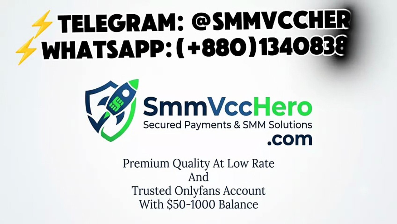 Buy Onlyfans Account With Balance From SmmVccHero.com