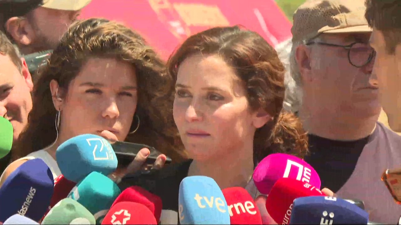 Ayuso llama "mamarracho" a Óscar Puente por politizar los incendios para atacar la gestión de la Comunidad de Madrid