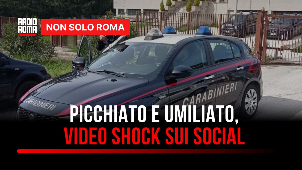Picchiato e umiliato, poi il video shock sui social: indagini serrate a Ceccano