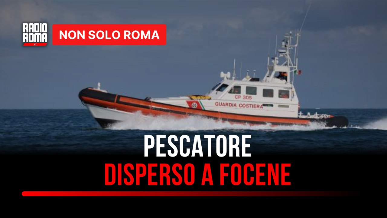 Focene, ricerche senza sosta per il pescatore disperso: elicotteri e motovedette in azione