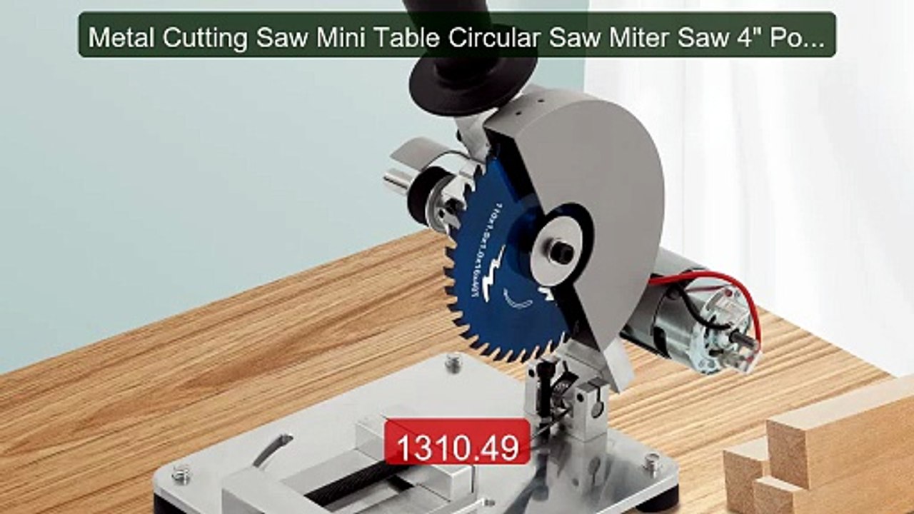 Metal Cutting Saw Mini Table Circular Saw Miter Saw 4" Portable Woo... -- Top Rated 2026 | Buy Now!
