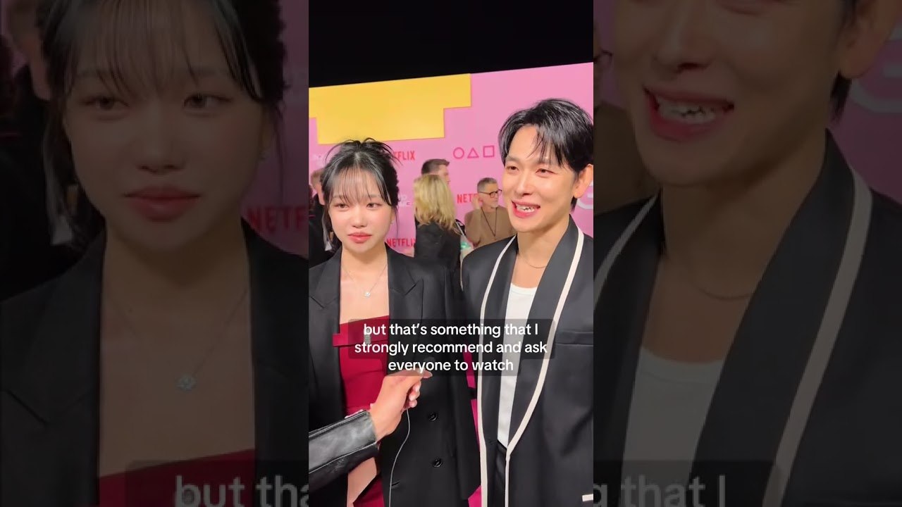 #squidgame cast share their ULTIMATE Korean movie or #kdrama recs! #whattowatch #squidgame3