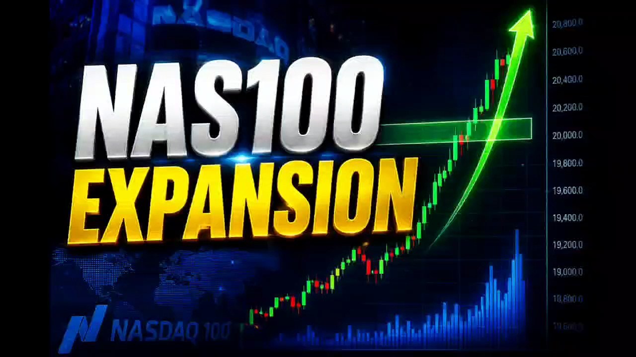 NAS100 New York Session Institutional Expansion & SMC Analysis