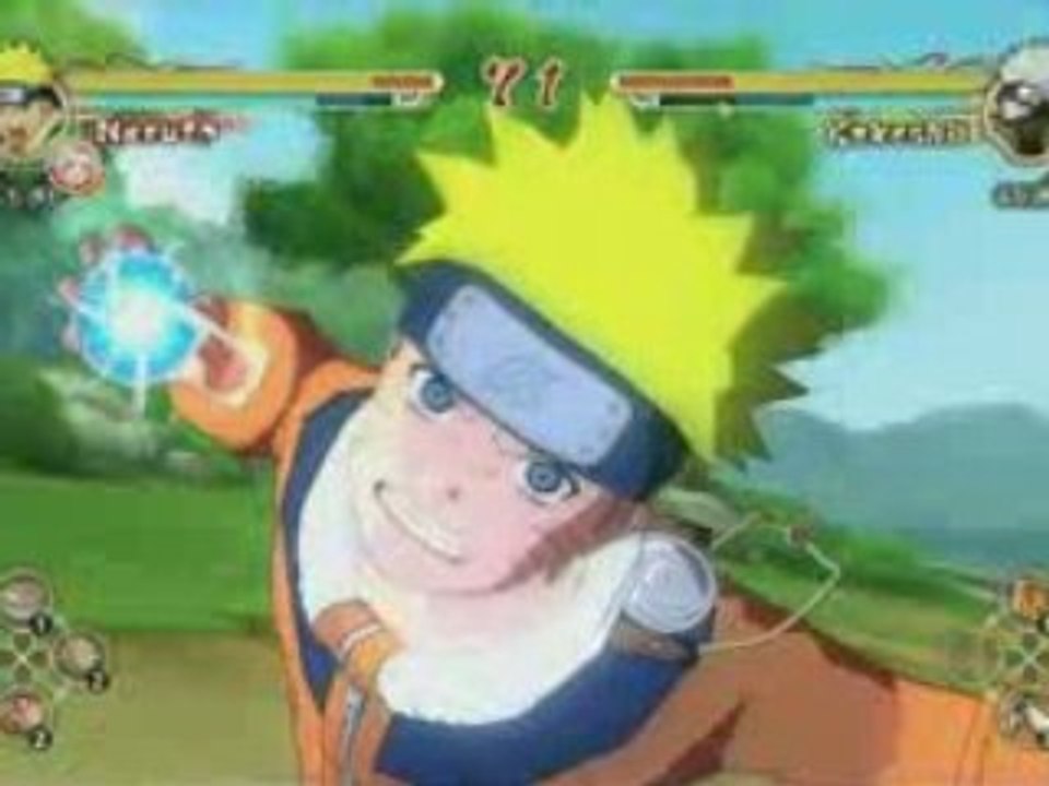 NARUTO ULTIMATE NINJA STORM, vidéo de gameplay.