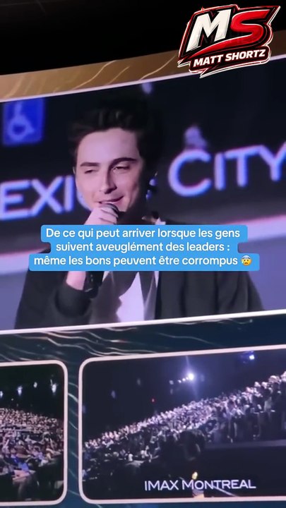 Timothée Chalamet accusé de n’avoir rien compris à Dune Messiah 😒