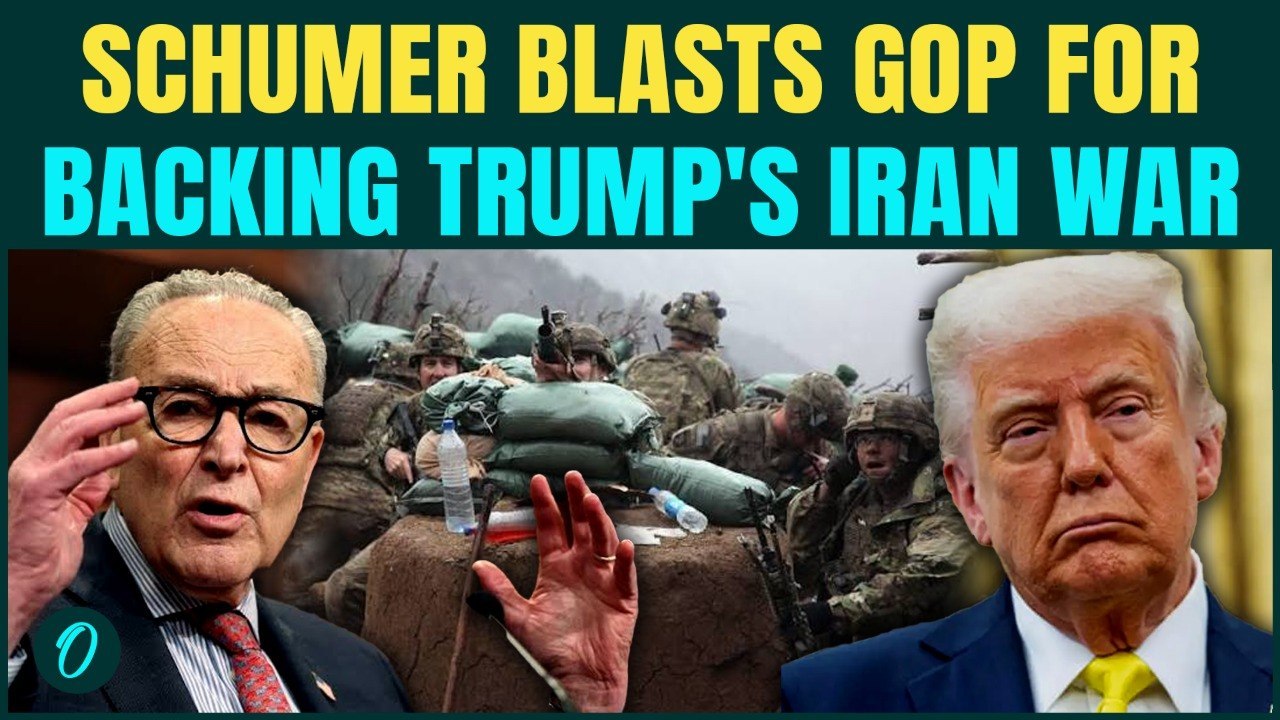 "Trump Throwing U.S. Soldiers Into A Blunder": Schumer TORCHES GOP For Backing Iran War