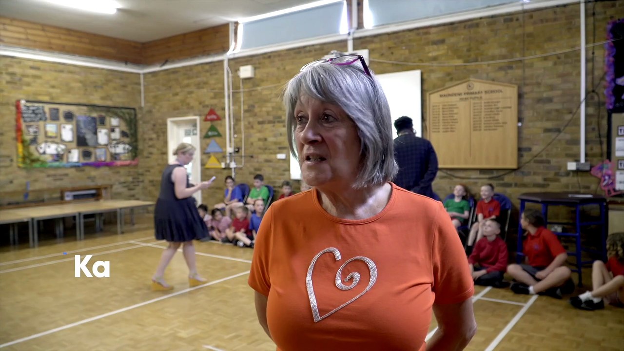 WATCH: Touching goodbye for beloved lollipop lady after 32 years of service