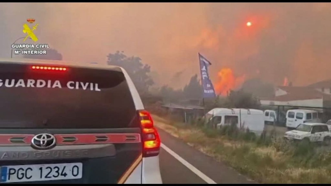 Il fuoco devasta la Francia e in Spagna è alle porte di Madrid