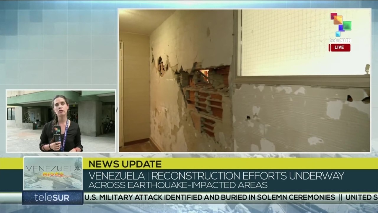 Venezuela | Earthquake recovery efforts underway in San Bernardino, Caracas
