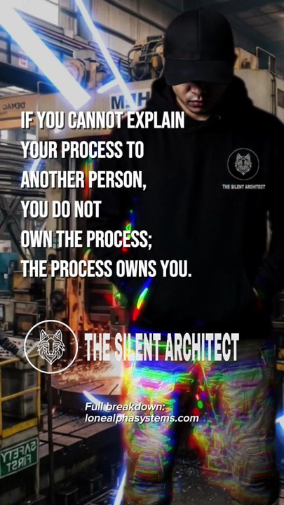 Systems Over Manual Labor