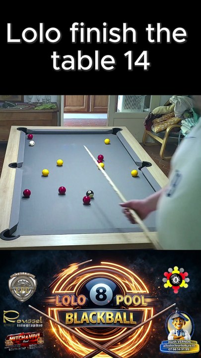 Lolo finish the table 14 #8pool #blackball #billard #ultimatepool #pourtoi #fyp #fluxshorts #reels