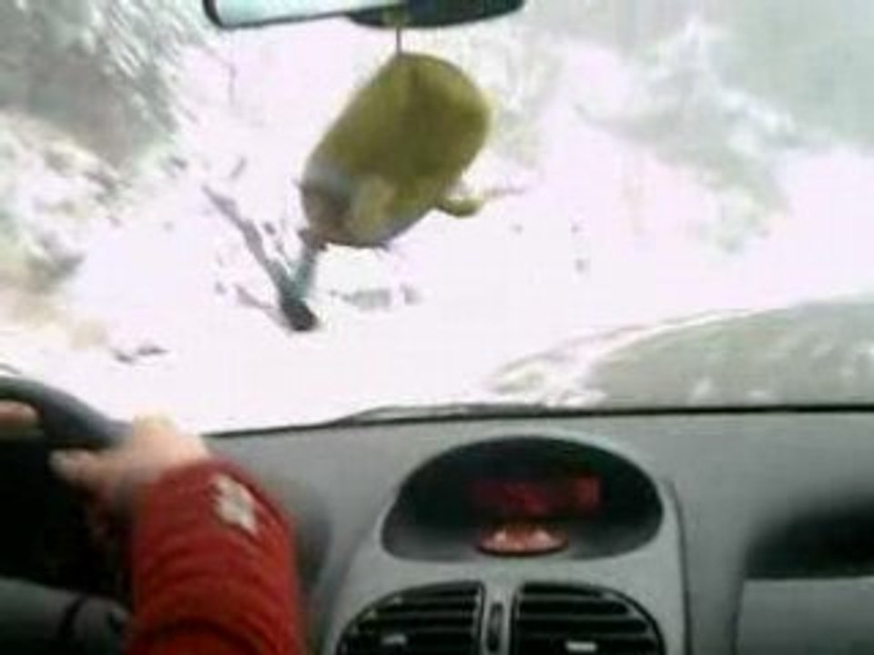 dérrapage controler sur neige