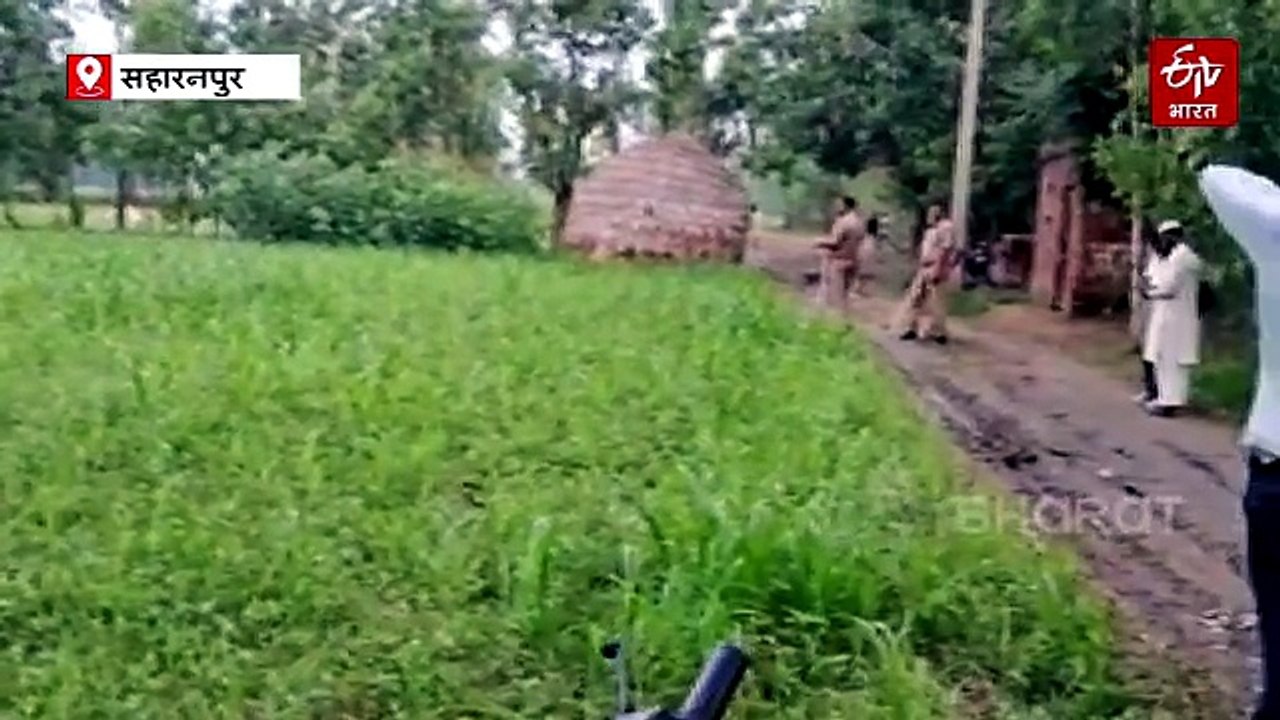 सहारनपुर: गंगोह की पटाखा फैक्ट्री में भीषण विस्...