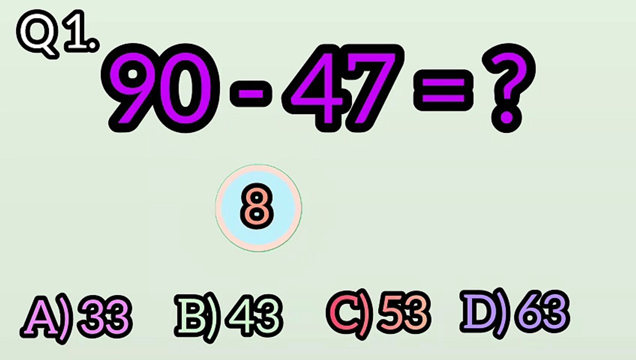 Quick Calculation Challenge | Test Your Brain!