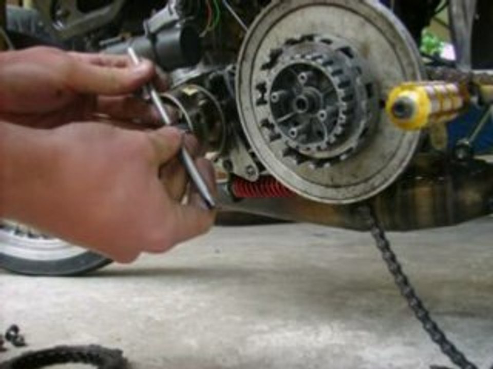 Fonctionnement et adaptation embrayage am6 sur mbk 51